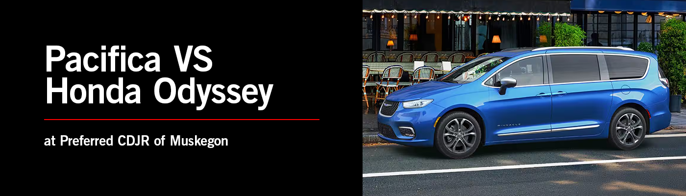 Chrysler Pacifica vs. Honda Odyssey