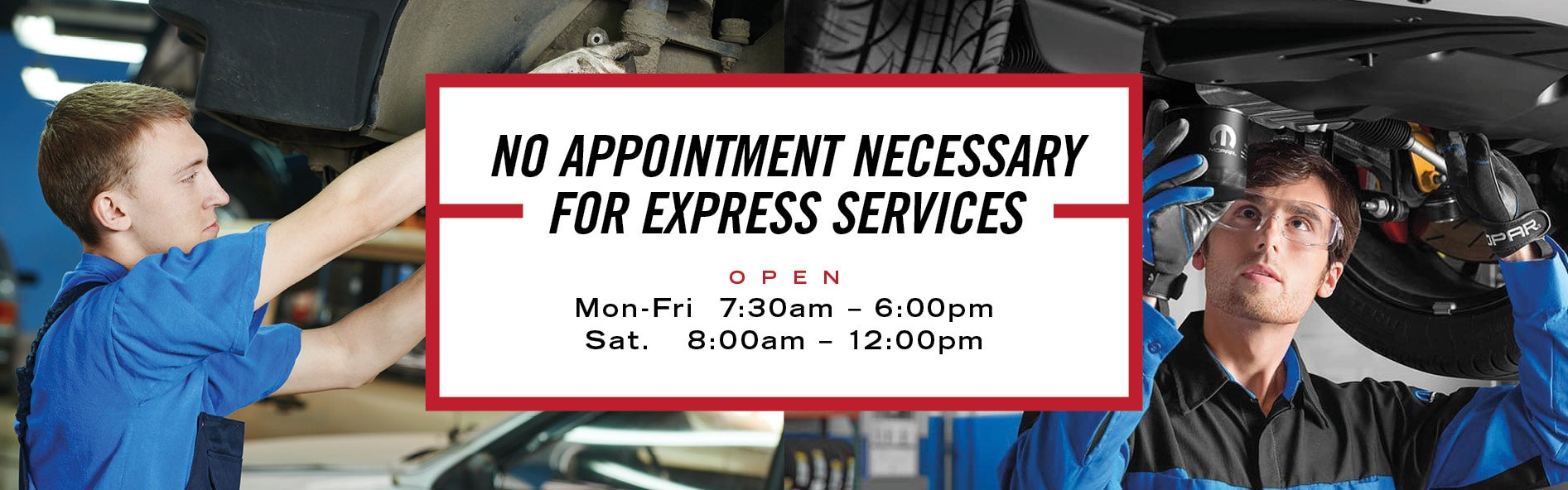 Express Service Hours