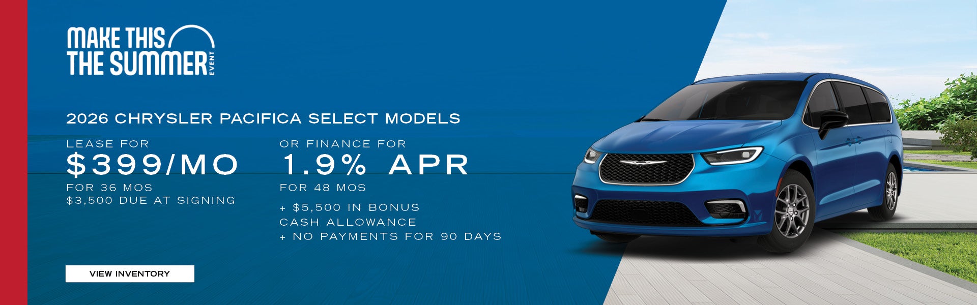 Chrysler Pacifica Offers