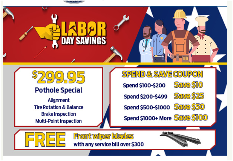 Labor Day Savings
